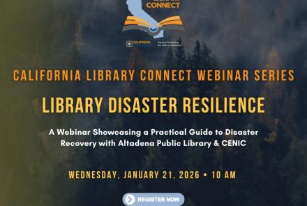 Webinar Announcement: Library Disaster Resilience